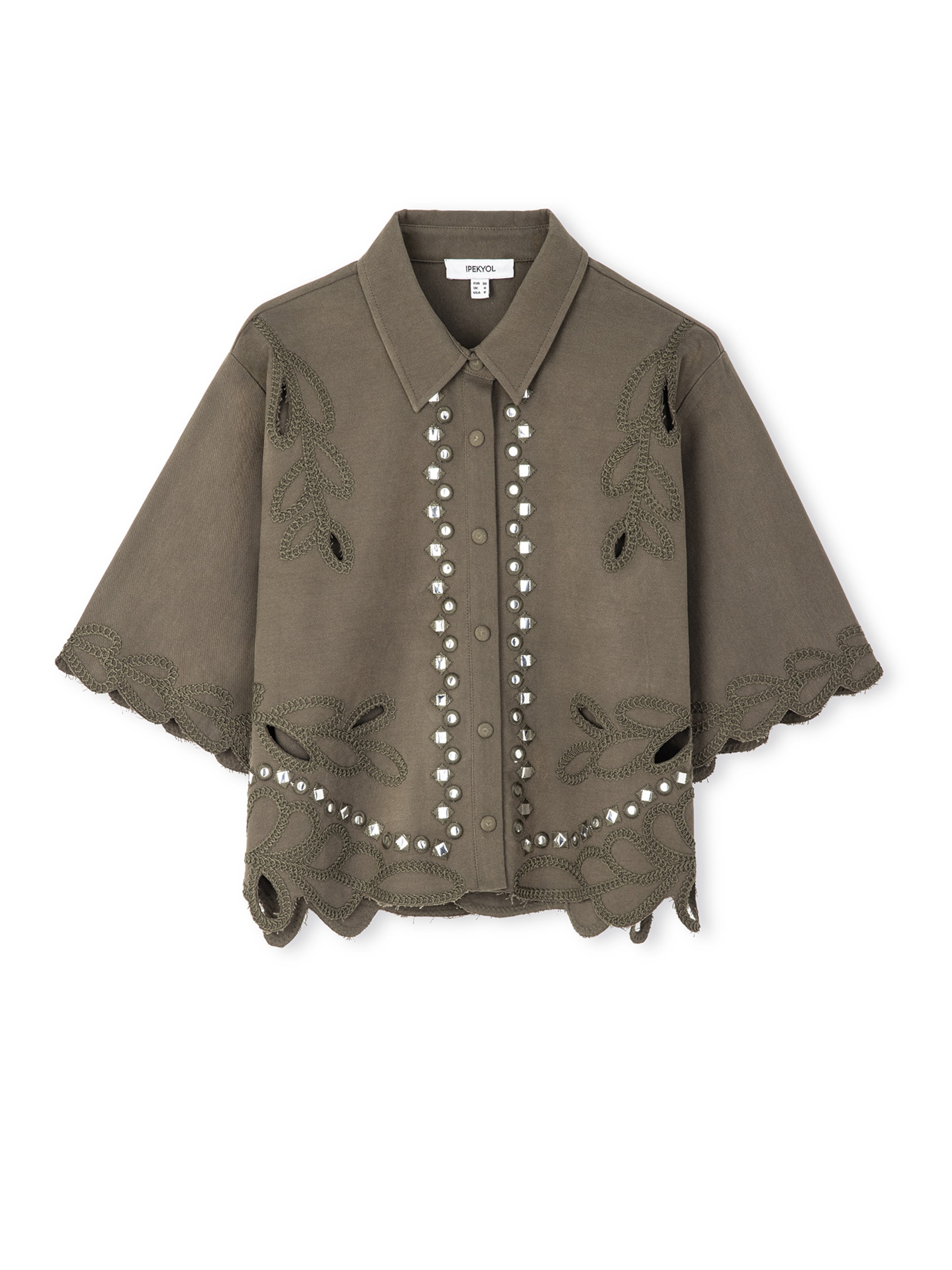 Ipekyol Blouse in Green: front