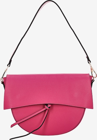 faina Olkalaukku värissä vaaleanpunainen: etupuoli