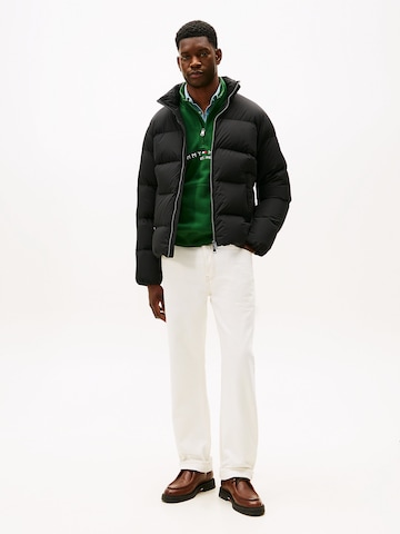 TOMMY HILFIGER Winterjacke in Schwarz
