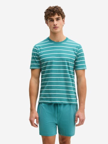 T-Shirt ' Mix N Match ' Marc O'Polo en bleu : devant