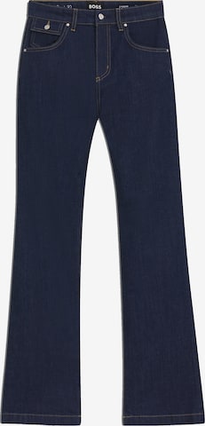 BOSS Bootcut Jeans 'Lyris' in Blauw: voorkant