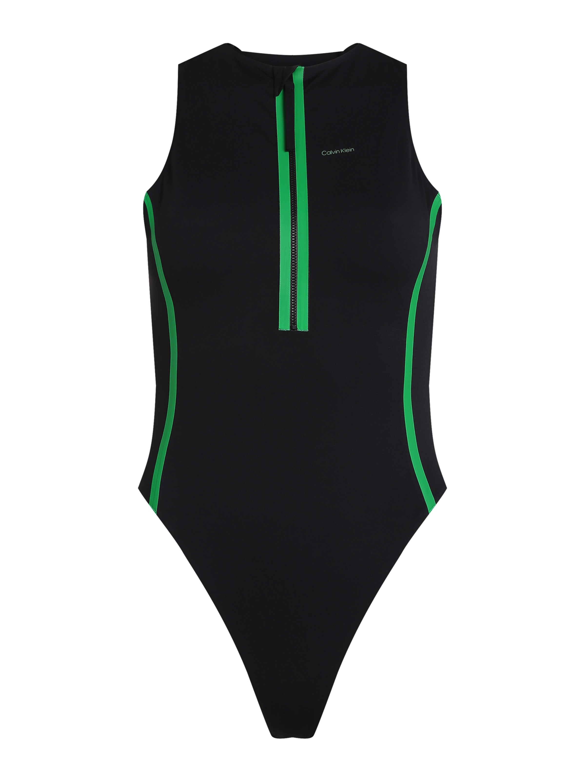 Maillot de bain Calvin Klein Swimwear en noir : devant