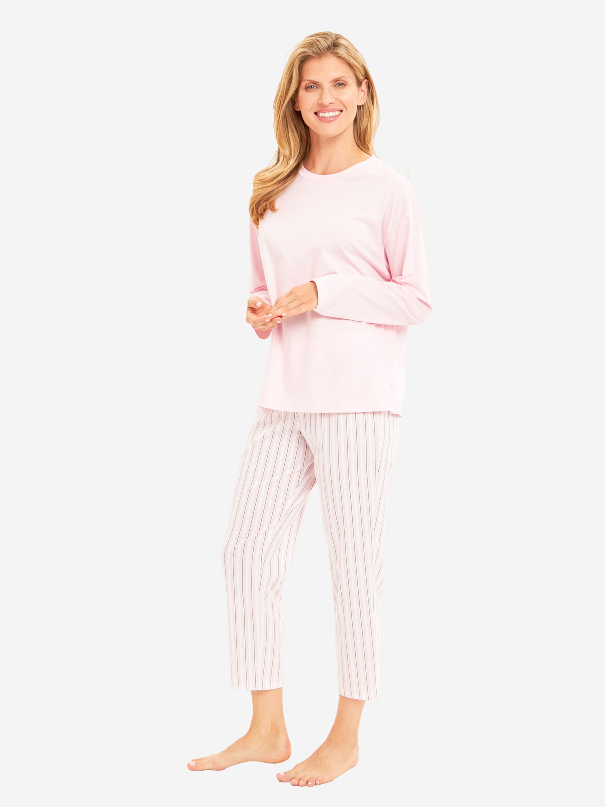 Pantalon de pyjama ' Basic 78 ' Rösch en rose