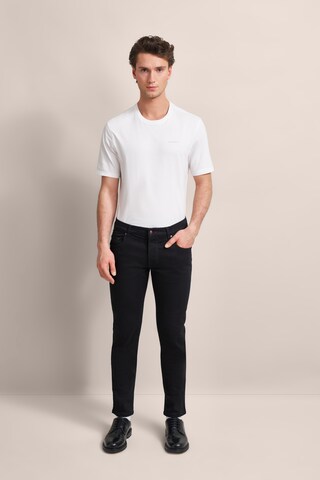bugatti - Slimfit Vaquero en negro