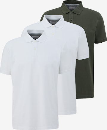 s.Oliver Shirt 'Basic' in Grün: Vorderseite