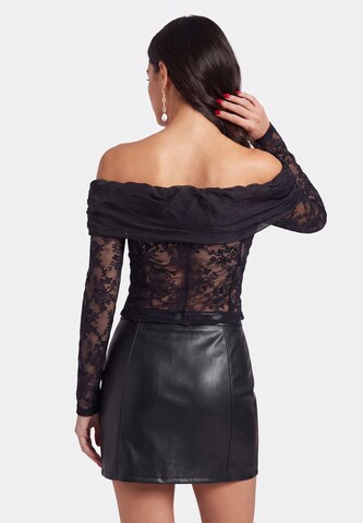 Chemisier faina en noir