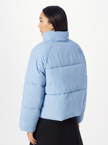 Monki Winter jacket in Blue