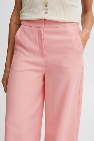 b.young Wide Leg Hose in Pink