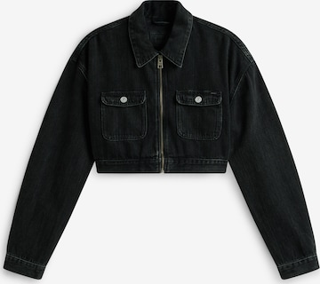 Geacă de primăvară-toamnă 'STATION' de la Tommy Jeans pe negru: față