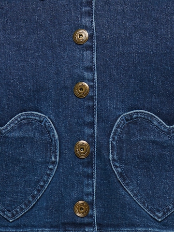 Veste mi-saison 'OFELIA' ONLY GIRLS en bleu