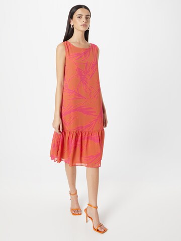 COMMA Kleid in Orange: predná strana