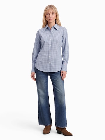 KAVAZI Flared Jeans in Blauw: voorkant