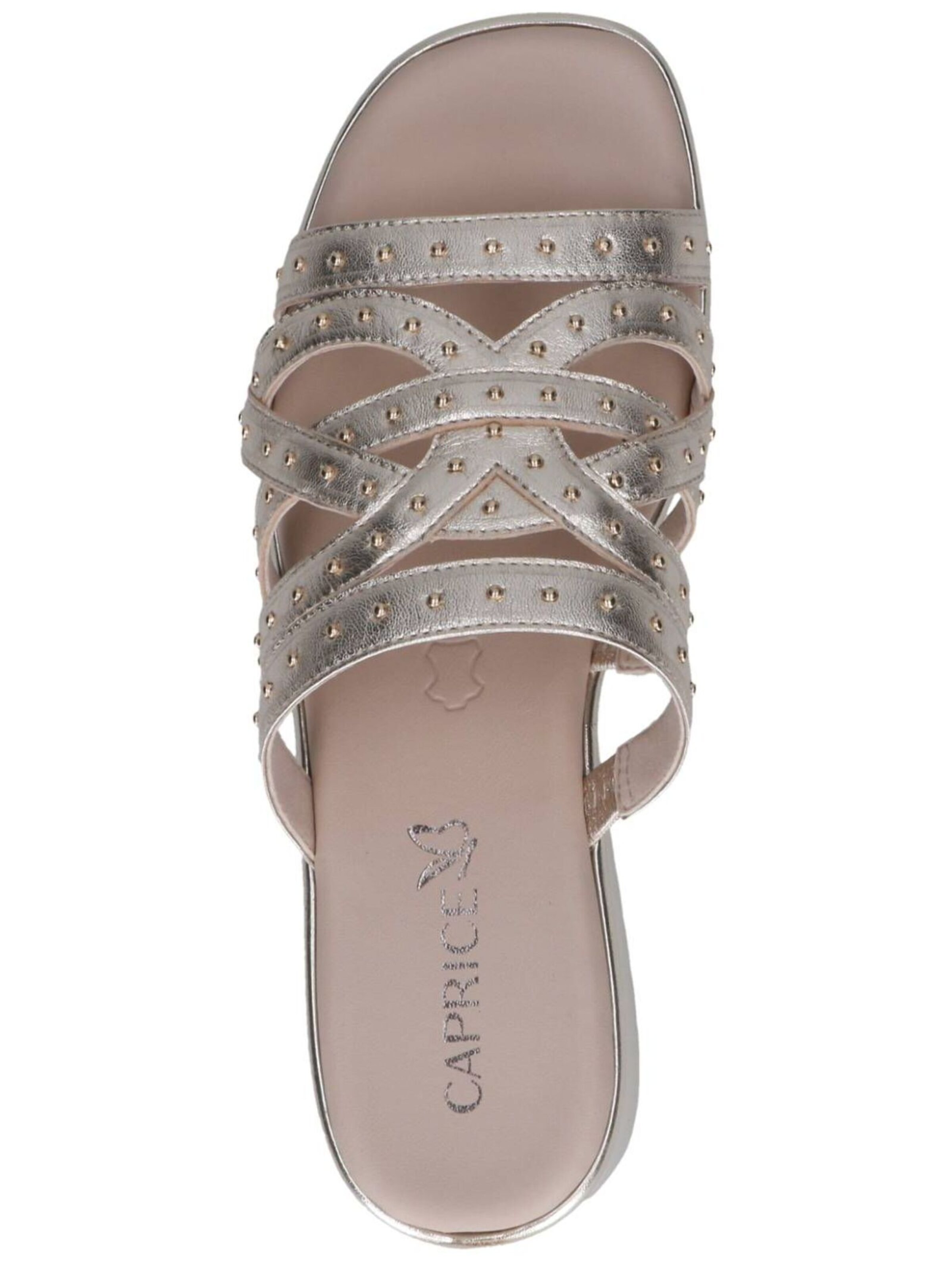 CAPRICE Pantolette in Beige