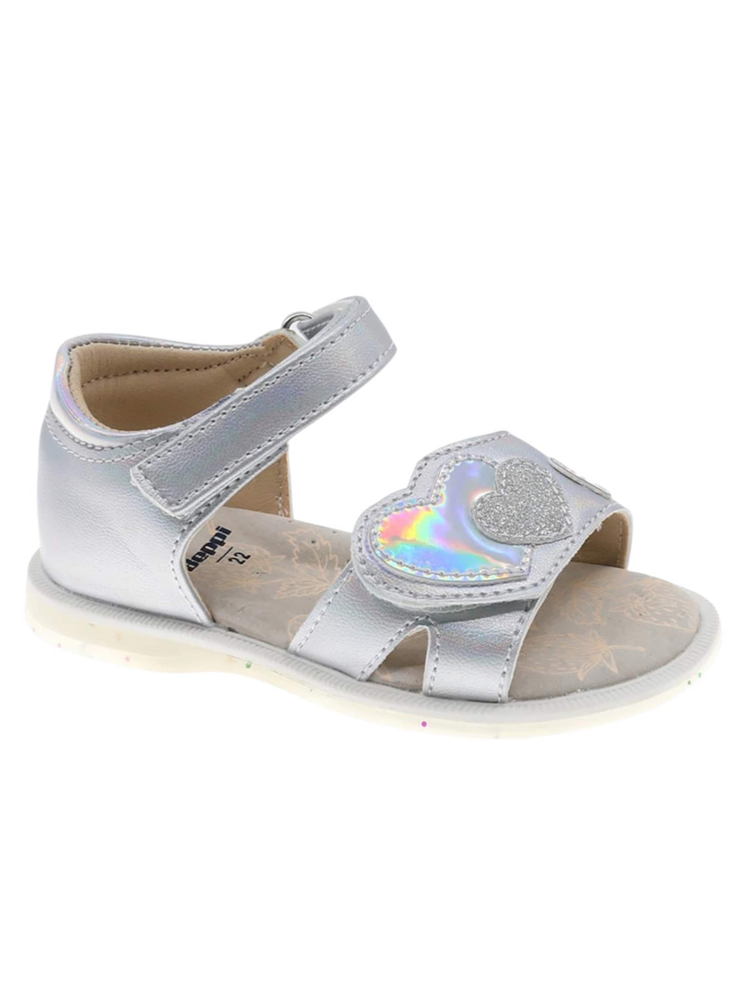 Beppi Sandaler 'Casual Sandal' i sølv: forside