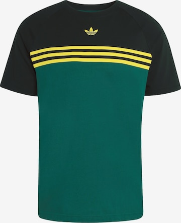T-Shirt ADIDAS ORIGINALS en vert : devant