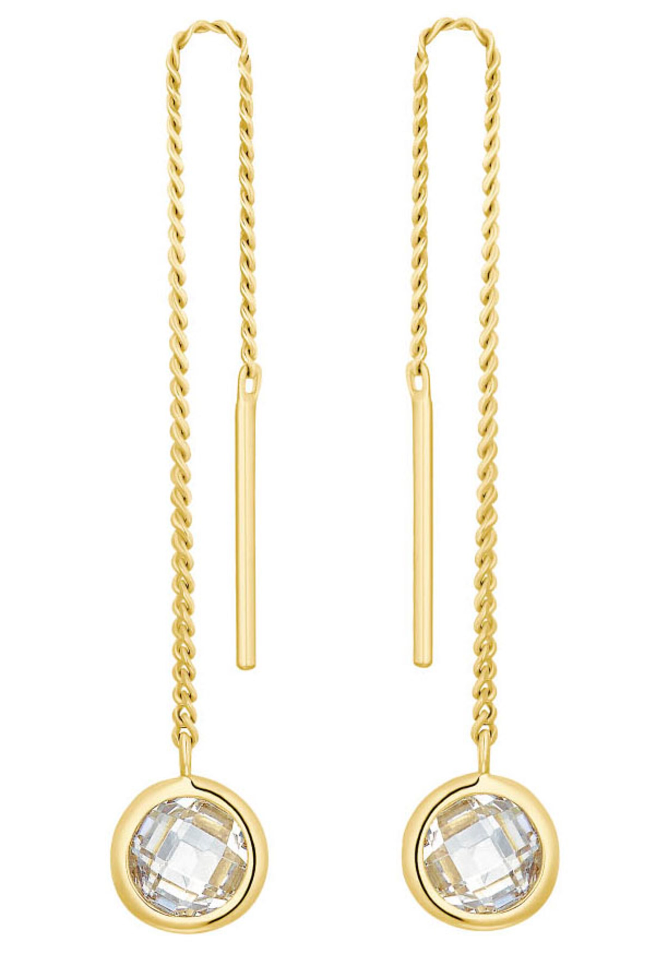 AMOR Earrings in Gold: front
