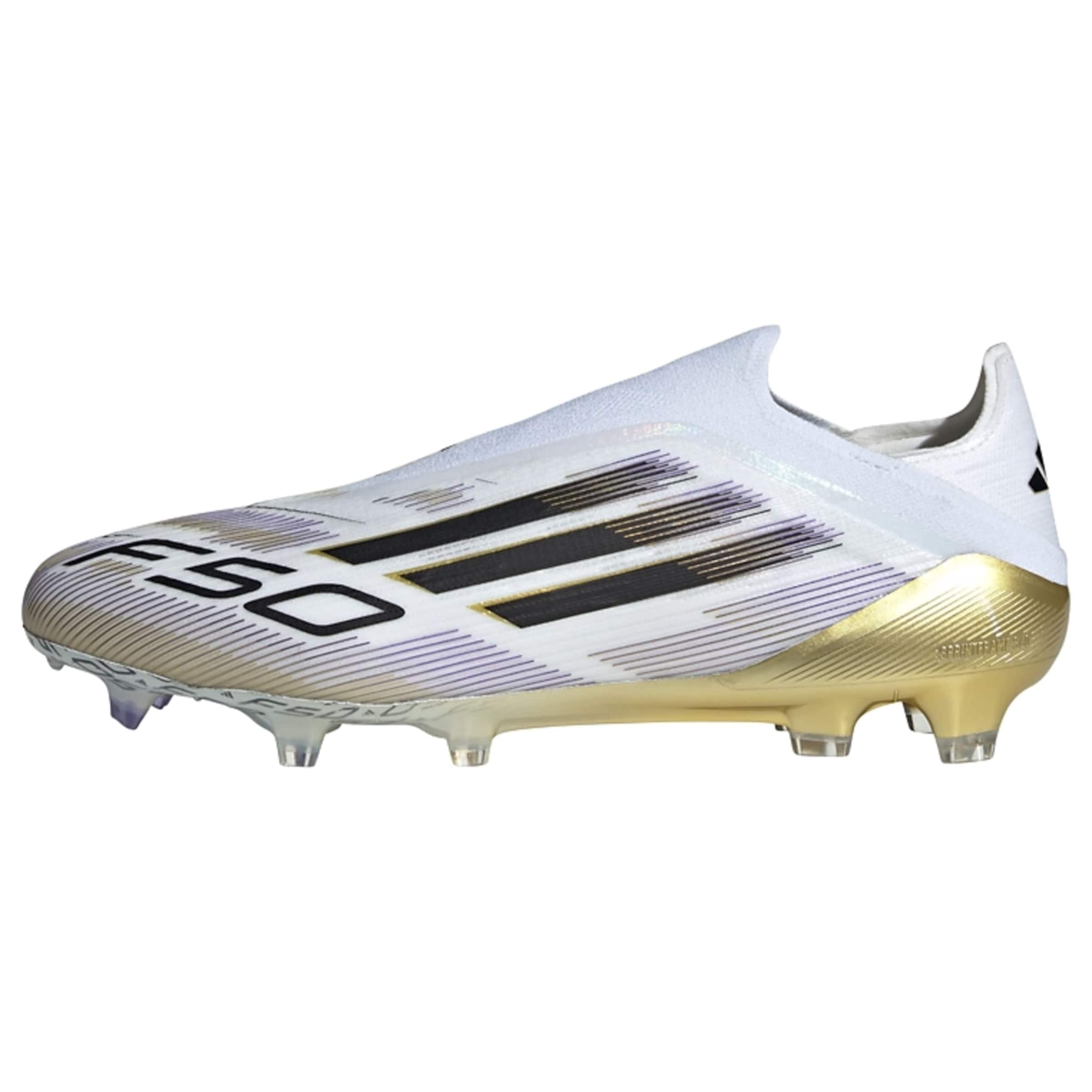 Chaussure de foot 'F50 Elite Laceless' ADIDAS PERFORMANCE en blanc : devant