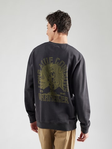 WRANGLER Bluzka sportowa w kolorze szary: przód
