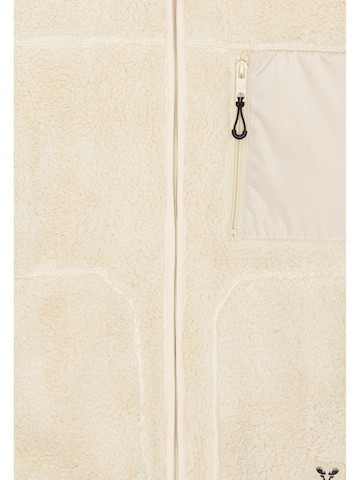 Fat Moose Vest ' Wood ' in Beige