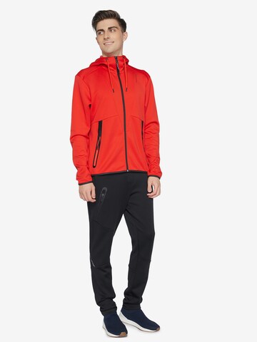 LUHTA Sports sweat jacket 'Karijoki' in Red