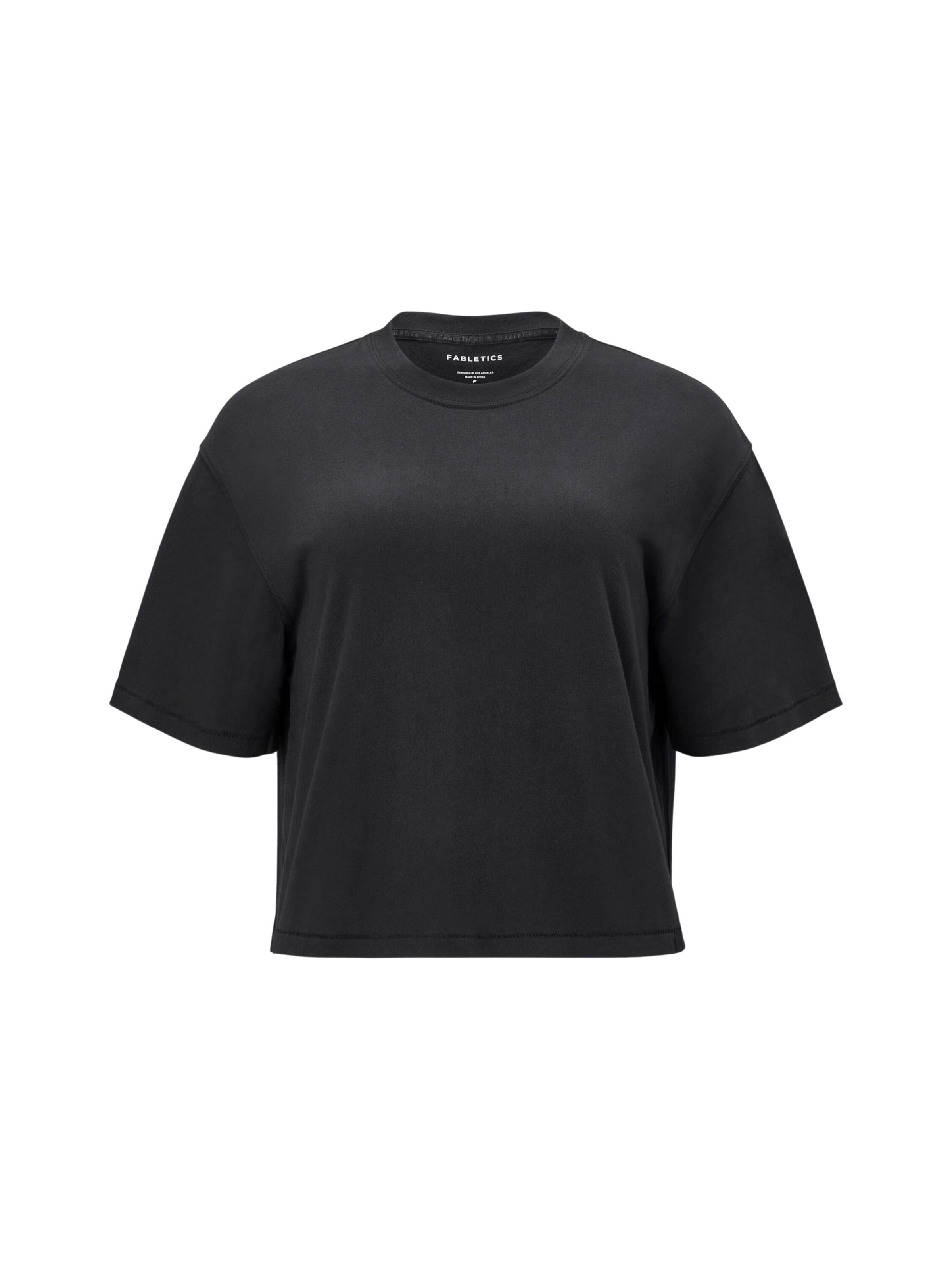 Fabletics T-Shirt in Schwarz: Vorderseite