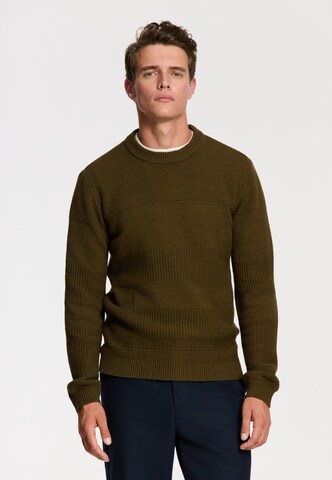 Pull-over Shiwi en vert : devant