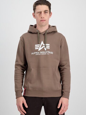 ALPHA INDUSTRIES Sweatshirt 'Basic' in Grau