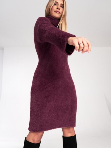 Figl Gebreide jurk 'M1096' in Rood