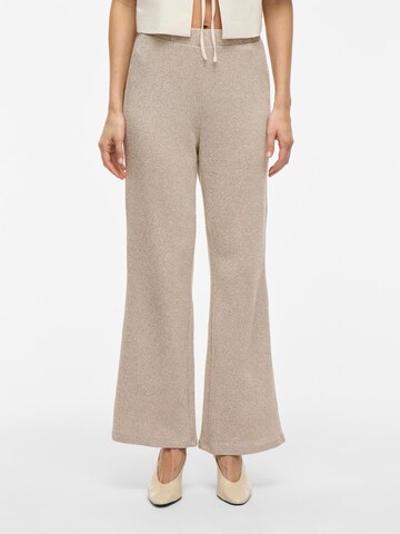 VILA Wide leg Trousers in Beige: front