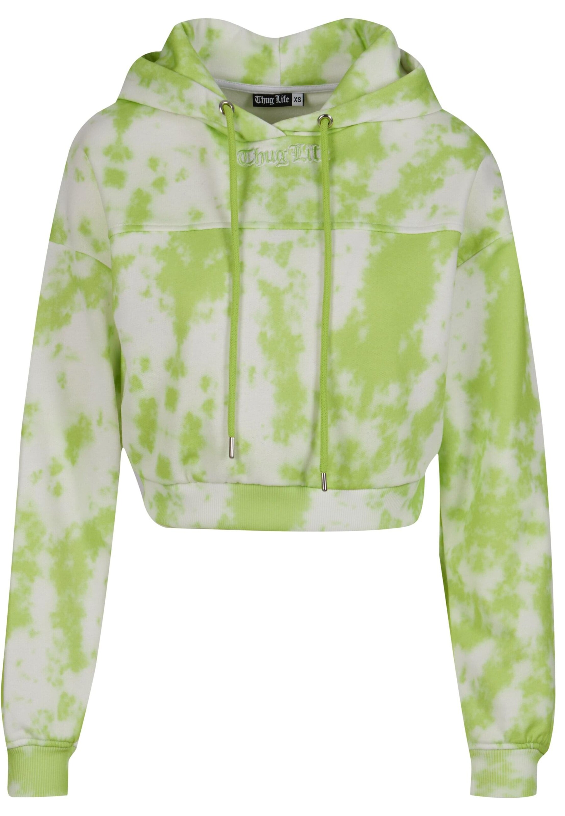 Thug Life Μπλούζα φούτερ 'Dystopia' σε πράσινο: μπροστά