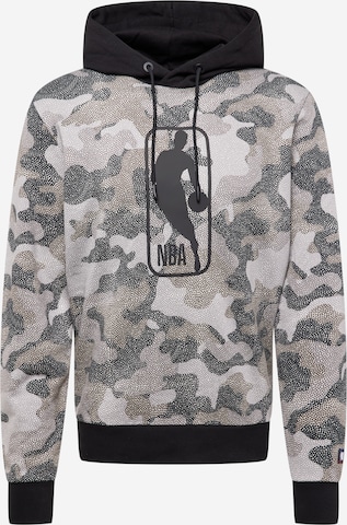 BOSS Orange Sweatshirt 'NBA' in Grau: predná strana