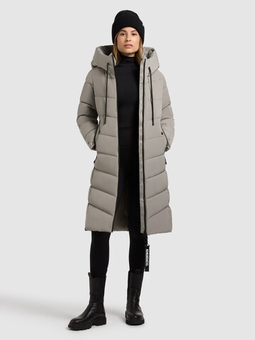 khujo Wintermantel 'Mikia3' in Grau