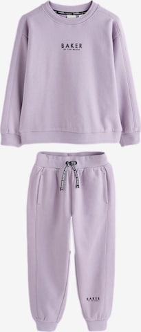 Baker by Ted Baker Jogginganzug in Lila: Vorderseite