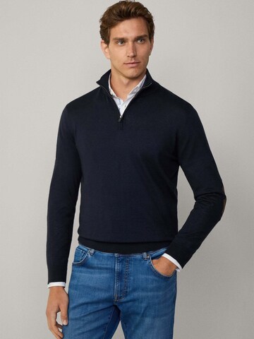Hackett London Pullover in Blau: Vorderseite