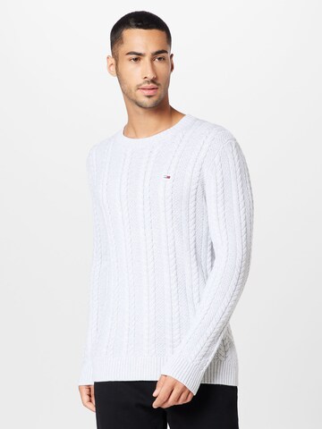 Tommy Jeans Pullover in Grau: Vorderseite