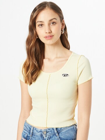 DIESEL Shirt 'RIBBY' in Yellow: front