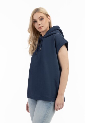 DreiMaster Vintage Sweatshirt 'Idem' in Blau: predná strana