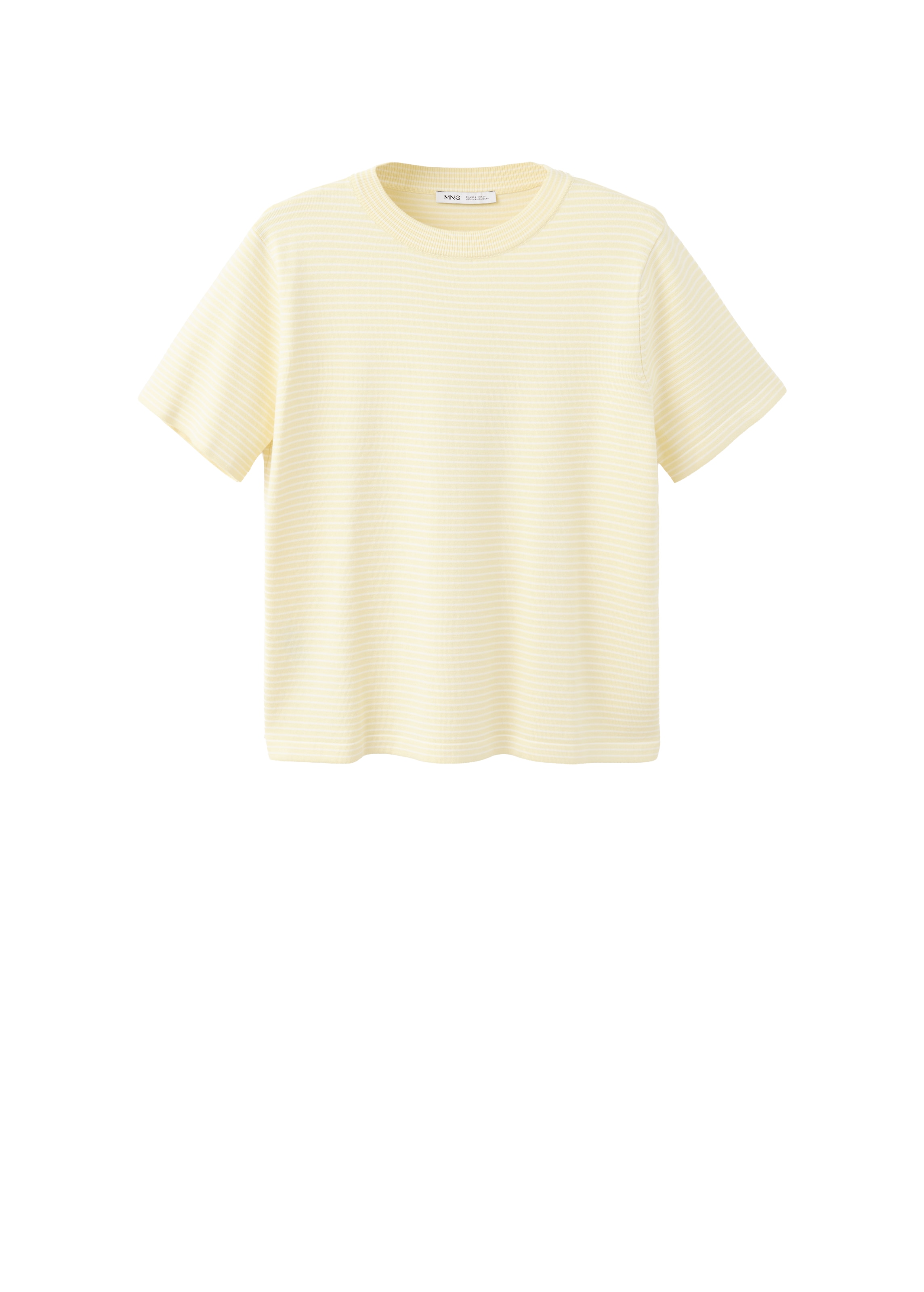MANGO Pulóver 'ARCA' - sárga: elől