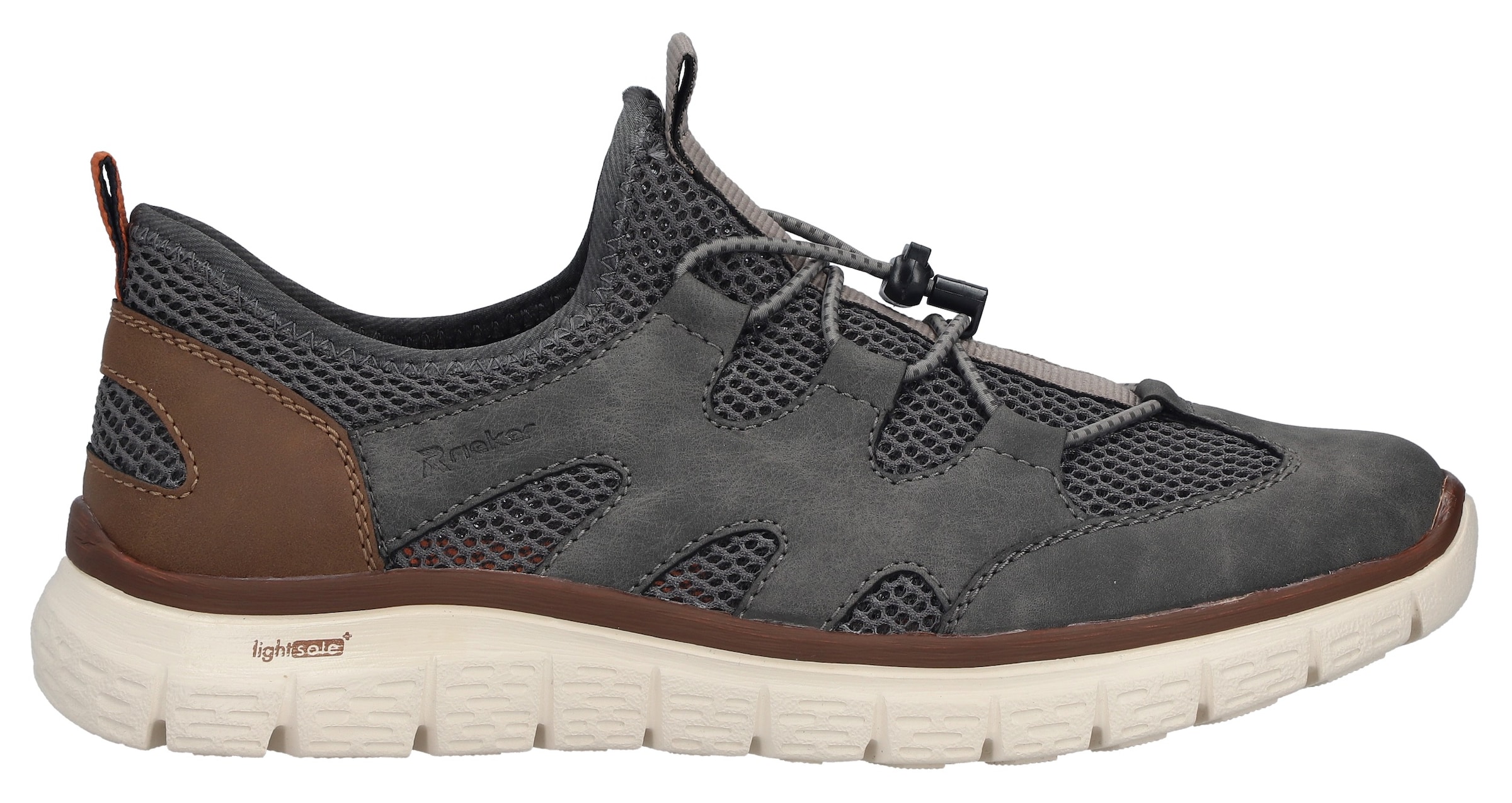 Rieker Slip-Ons in Grey
