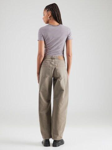 TOPSHOP Barrel Džínsy - Zelená