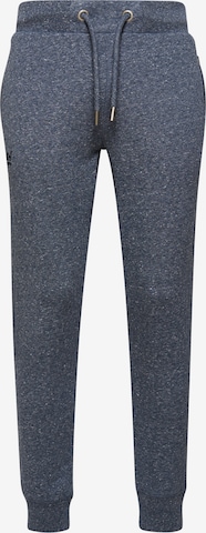 Superdry Spodnie w kolorze niebieski: przód