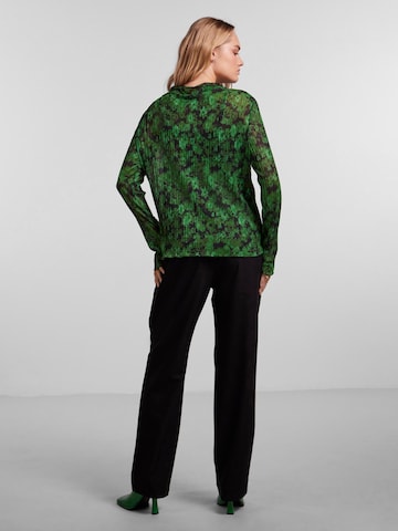 PIECES Blouse in Groen