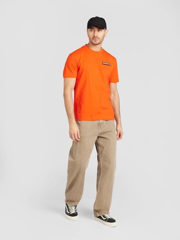NAPAPIJRI T-Shirt 'S-IAATO' in Orange
