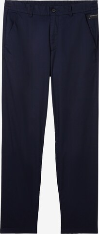 Regular Pantalon chino TOM TAILOR DENIM en bleu : devant