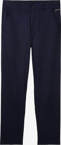 TOM TAILOR DENIM Regular Chino Pants in Blue: front