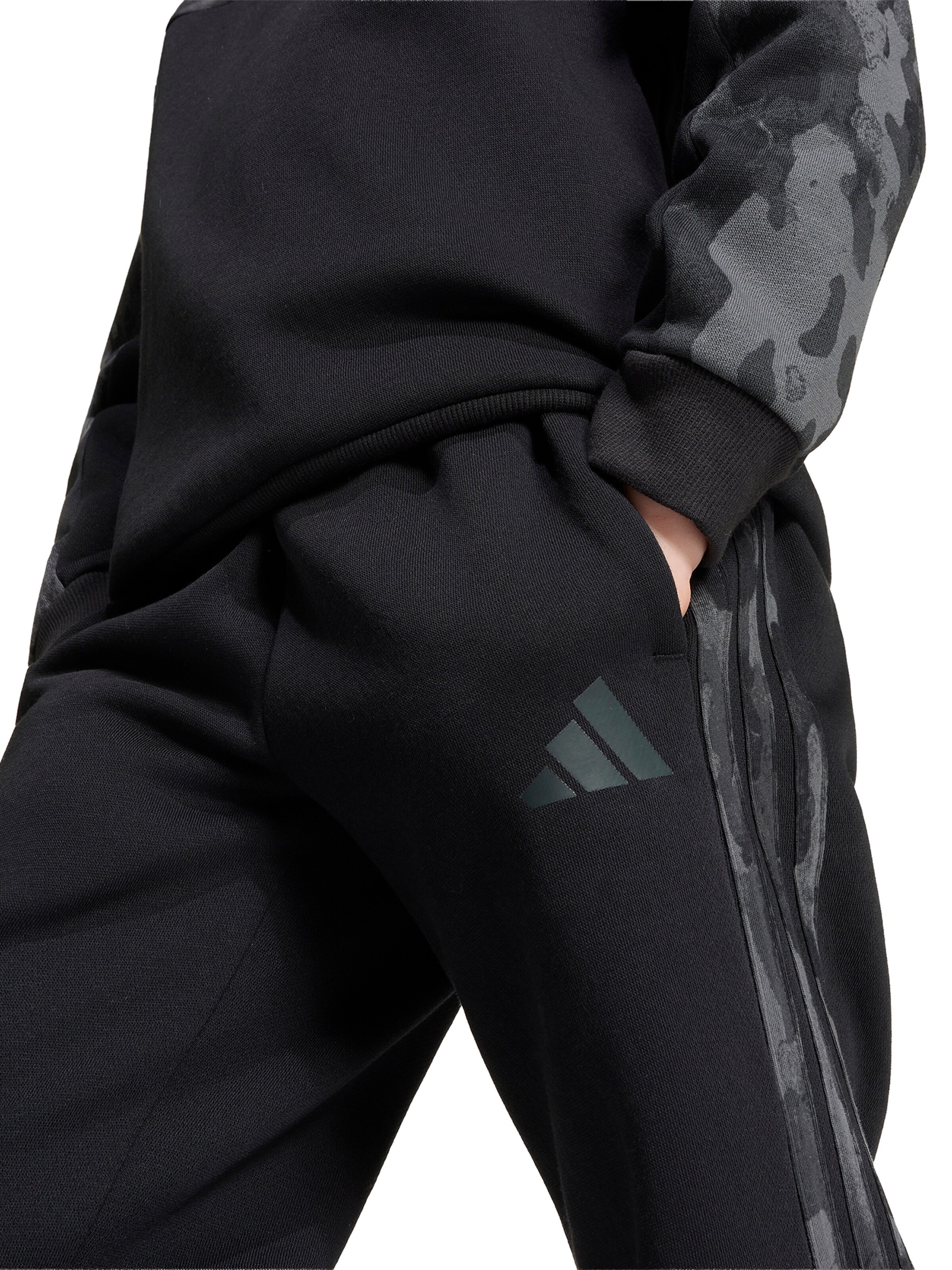 ADIDAS SPORTSWEAR Športna trenirka | črna barva