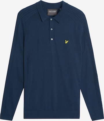 Lyle & Scott Trui in Blauw: voorkant