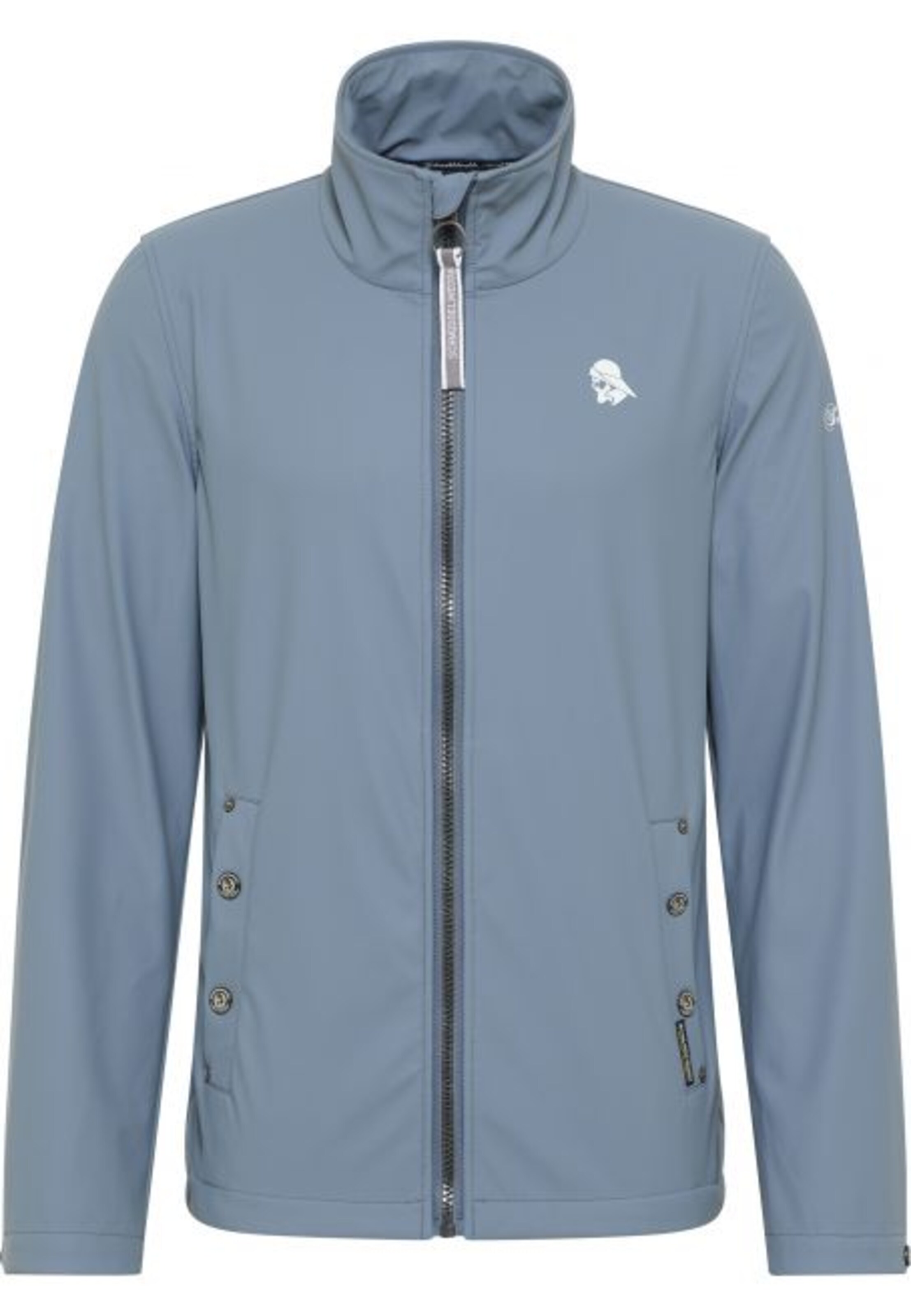 Schmuddelwedda Prehodna jakna | modra barva: sprednja stran