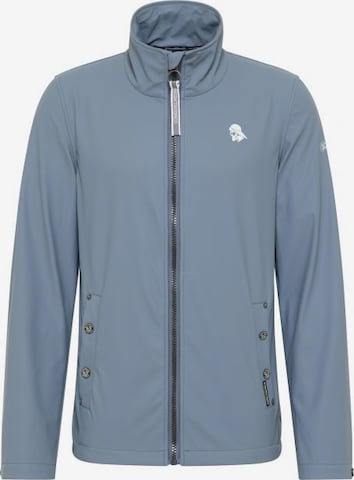 Schmuddelwedda Between-season jacket in Blue: front