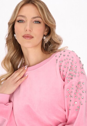 faina - Sweatshirt em rosa